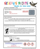 Paint For Bmw 7 Series Bluewater Code Yf25 Touch Up Paint Scratch Stone Chip