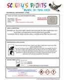 Paint For Bmw 6 Series Mineral Silver Code Yf24 Touch Up Paint