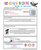 Paint For Ford Kuga Electric Ice White Code I Touch Up Paint Scratch Stone Chip