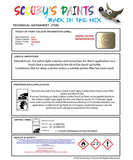 Paint For Ford Ka Solace Code 9Efcwwa Touch Up Paint Scratch Stone Chip Repair