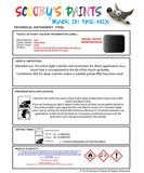 Paint For Audi A6 Allroad Ebony Black Code Lz9W Touch Up Paint