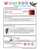 Paint For Vw Polo Sunset Red Code La3X Car Touch Up Paint