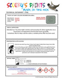 Mitsubishi Colt Pale Green Code Cmg17009 Touch Up paint instructions for use how to paint car