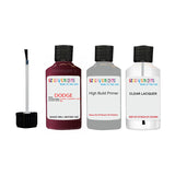 dodge ram truck dark garnet red rt touch up paint 2000 2001 Primer undercoat anti rust protection