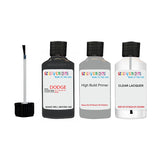 dodge viper jet black rxf touch up paint 2002 2009 Primer undercoat anti rust protection