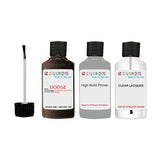 dodge durango luxury brown ptw touch up paint 2009 2020 Primer undercoat anti rust protection