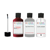 dodge ram truck ox blood pmp touch up paint 2012 2014 Primer undercoat anti rust protection