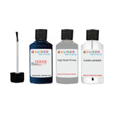dodge durango true blue pbu touch up paint 2011 2021 Primer undercoat anti rust protection