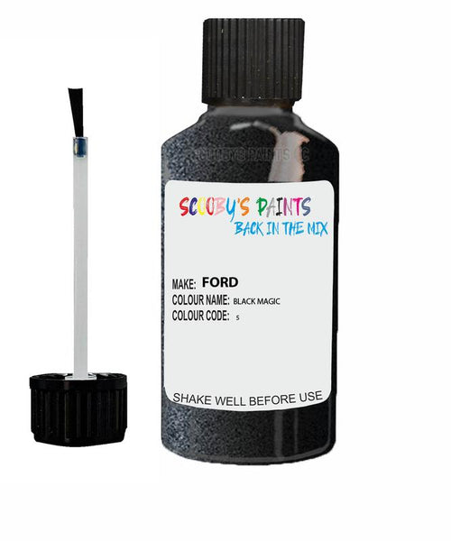 ford galaxy black magic code 5 touch up paint 2004 2006 Scratch Stone Chip Repair 