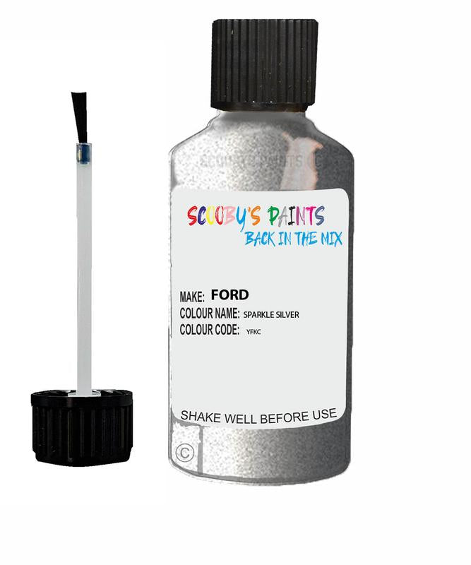 Paint For Ford Focus Sparkle Silver Code Yfkc Touch Up Paint Scratch Stone  Chip