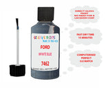 Ford Explorer Infinite Blue 7462 paint where to find my paint code