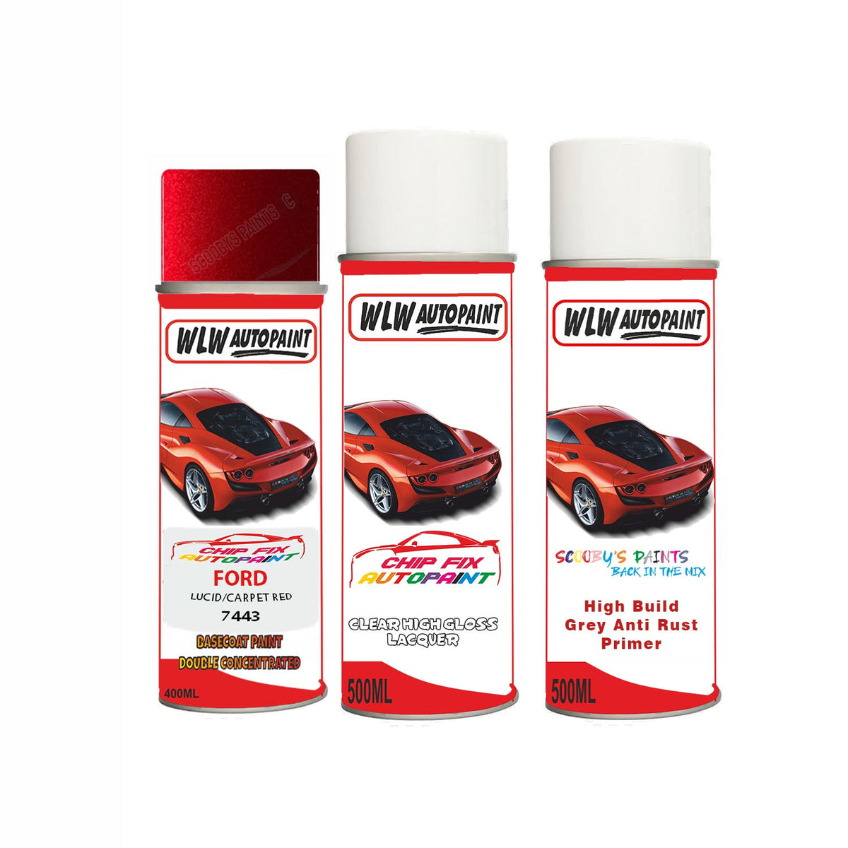 Paint For Ford C Max Lucid Carpet Red Aerosol Spray Car Paint Can