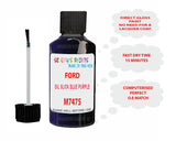 Ford Explorer Oil Slick Blue Purple M7475 paint where to find my paint code
