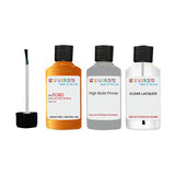ford focus electric orange code eo touch up paint 2006 2011 Primer undercoat anti rust protection