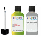 ford focus ultimate green code location sticker g touch up paint 2009 2011