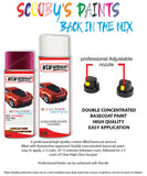 ford ka blush aerosol spray car paint can with clear lacquer