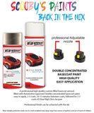 ford transit diffused silver aerosol spray car paint can with clear lacquer