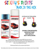 ford transit metropolis blue aerosol spray car paint can with clear lacquer