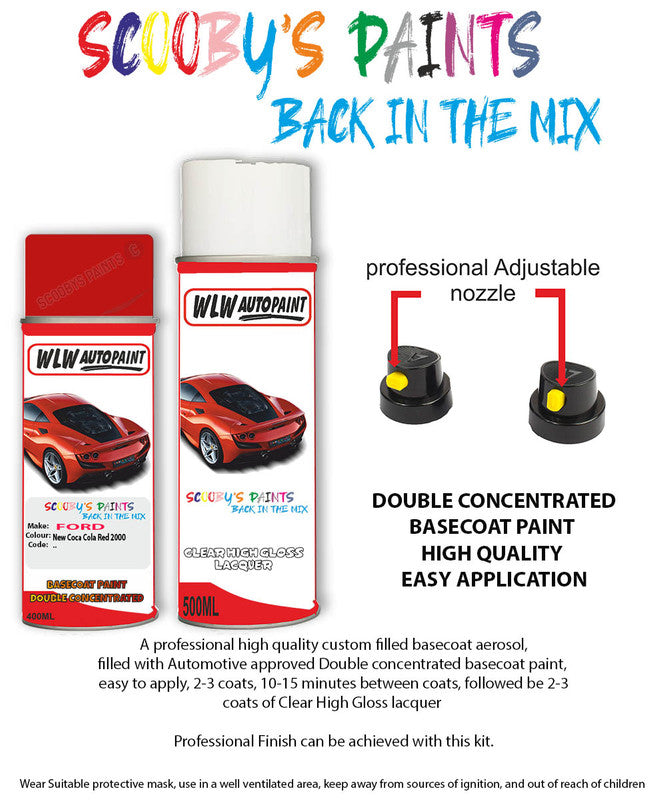 Peinture aérosol FORD Nouveau Red 1992-2000 (Code G) main image 0