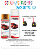 ford ranger pride orange aerosol spray car paint can with clear lacquer