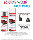 ford focus sparkle silver aerosol spray car paint can with clear lacquer