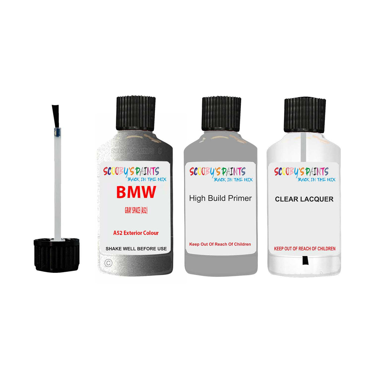 Paint For Bmw X3 Gray Space Code A52 Touch Up Paint Scratch Stone Chip