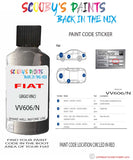 Paint For Fiat/Lancia 500 Grigio Vinci Code Vv606/N Car Touch Up Paint
