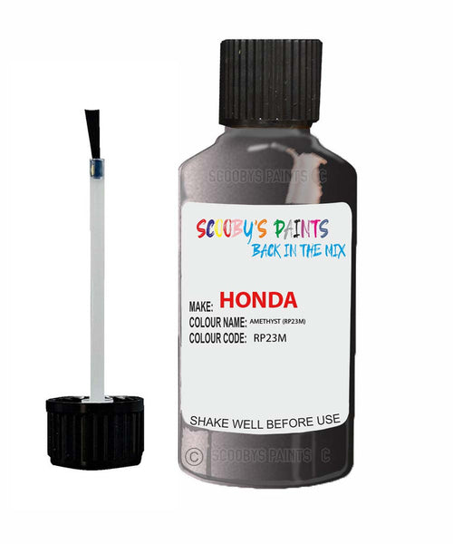 honda civic amethyst code rp23m touch up paint 1991 1997 Scratch Stone Chip Repair 