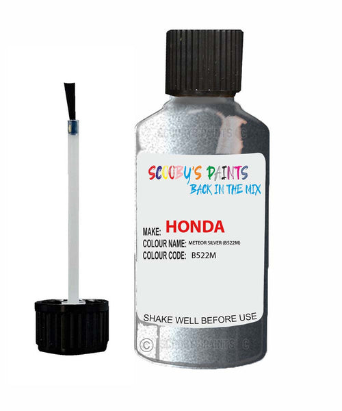 honda stream meteor silver code b522m touch up paint 2002 2006 Scratch Stone Chip Repair 
