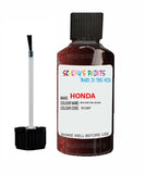honda civic new deep red code r538p touch up paint 2009 2010 Scratch Stone Chip Repair