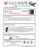 Paint For Honda Civic Cosmic Grey Nh674P Car Touch Up Paint Scratch Repair