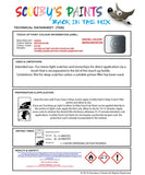 Paint For Honda Odyssey Meteor Silver B522M Car Touch Up Paint Scratch Repair