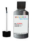 hyundai ioniq iron grey code yt3 touch up paint 2015 2019 Scratch Stone Chip Repair