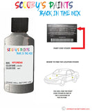 hyundai ioniq liquid code m6t Scratch score repair paint 2019 2020