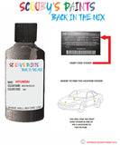 hyundai tucson moon rock code xn3 Scratch score repair paint 2015 2018