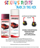 honda civic camellia red r86p car aerosol spray paint with lacquer 1992 2002