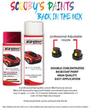 honda accord fire pepper red r507p 3 car aerosol spray paint with lacquer 1999 2003