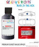 honda odyssey premium sunset mauve code rp42p Scratch score repair paint 2007 2016
