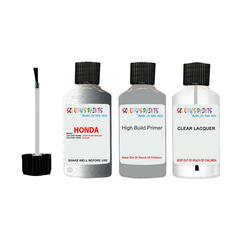 Paint For Honda City Lunar Silver Nh830M Car Touch Up Paint Scratch Re