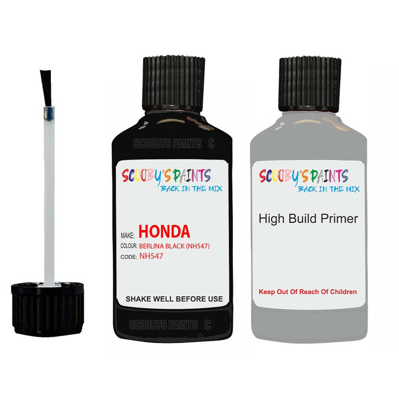 Paint For Honda S2000 Berlina Black Nh547 Car Touch Up Paint Scratch Repair