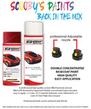 hyundai ioniq scarlet red xr5 car aerosol spray paint with lacquer 2015 2020