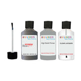 hyundai kona galactic grey code uys r3g touch up paint 2018 2019 Primer undercoat anti rust protection