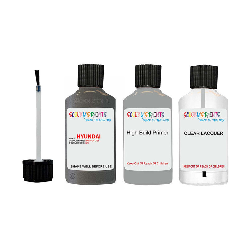 Paint For Hyundai Sonata Hampton Grey Nt2 Car Touch Up Paint Scratch R ...