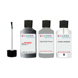 hyundai ioniq iron grey code yt3 touch up paint 2015 2019 Primer undercoat anti rust protection
