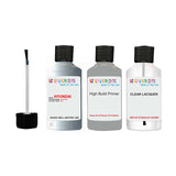 hyundai i10 silver blue code vea su touch up paint 2010 2013 Primer undercoat anti rust protection