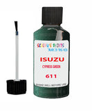 Touch Up Paint For ISUZU TRUCK CYPRESS GREEN Code 611 Scratch Repair
