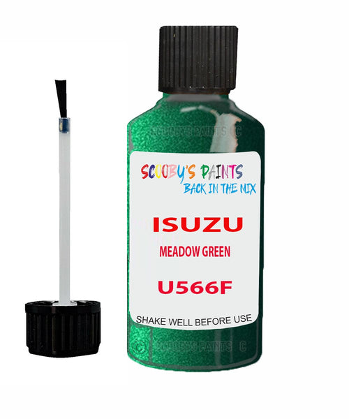 Touch Up Paint For ISUZU HOMBRE MEADOW GREEN Code U566F Scratch Repair