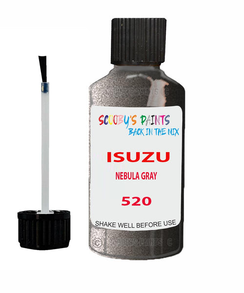 Touch Up Paint For ISUZU MU-7 NEBULA GRAY Code 520 Scratch Repair