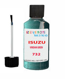 Touch Up Paint For ISUZU TRUCK VIRIDIAN GREEN Code 732 Scratch Repair