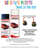 jaguar xf loire dark sapphire aerosol spray car paint clear lacquer 2149
